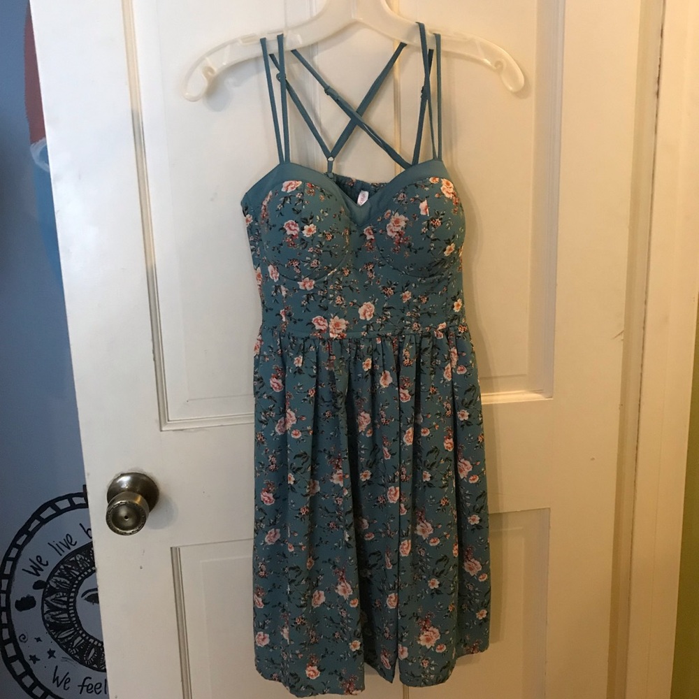 Floral sun dress